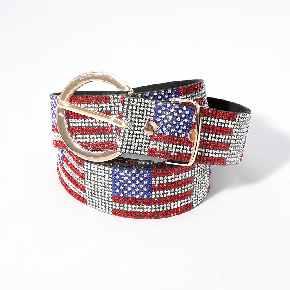 USA Bling Statement Belt - Picture 2 of 5